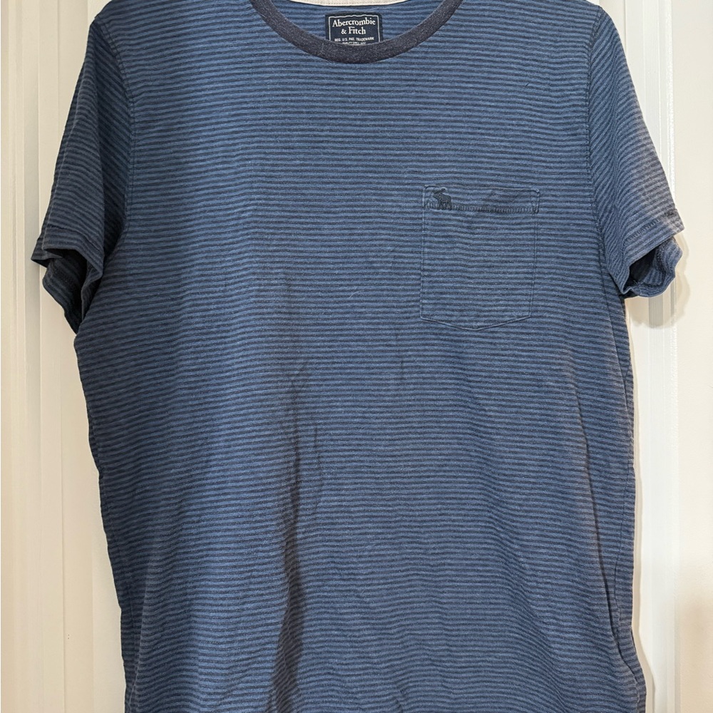 Abercrombie & Fitch Blue Short Sleeve Tee